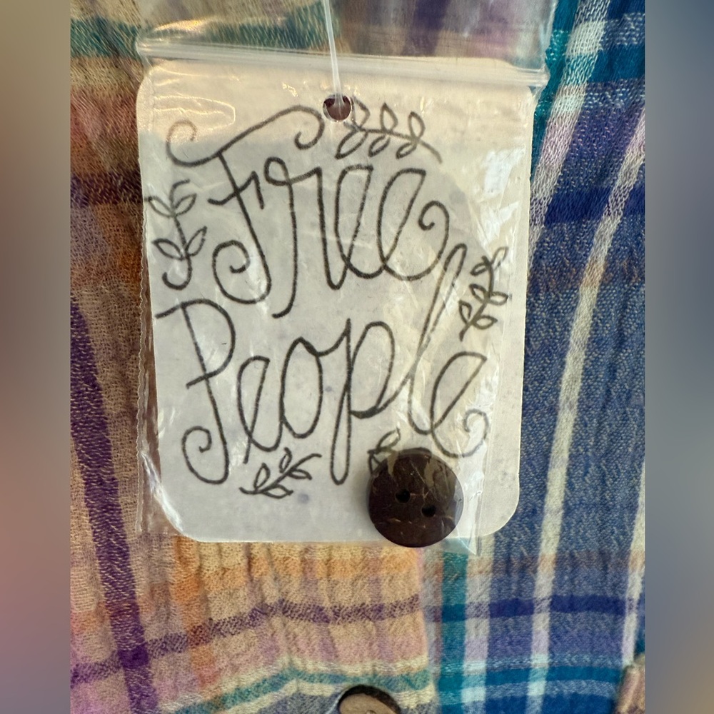 Free People The Voyage Shirtdress *NEW WITH TAGS* - Picture 12 of 13